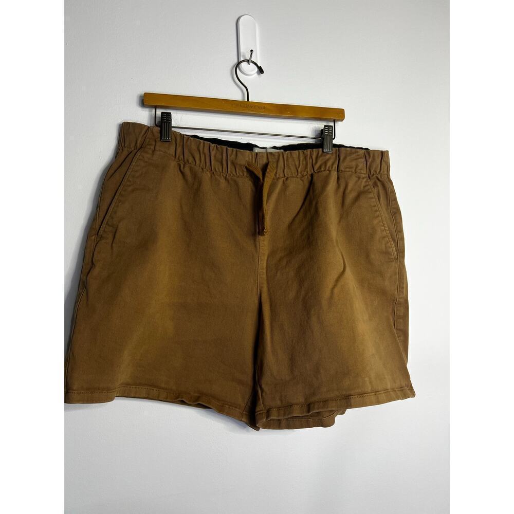 Everlane Pull on Shorts Size XL Waist is 19 inches laying flat - Picture 1 of 4